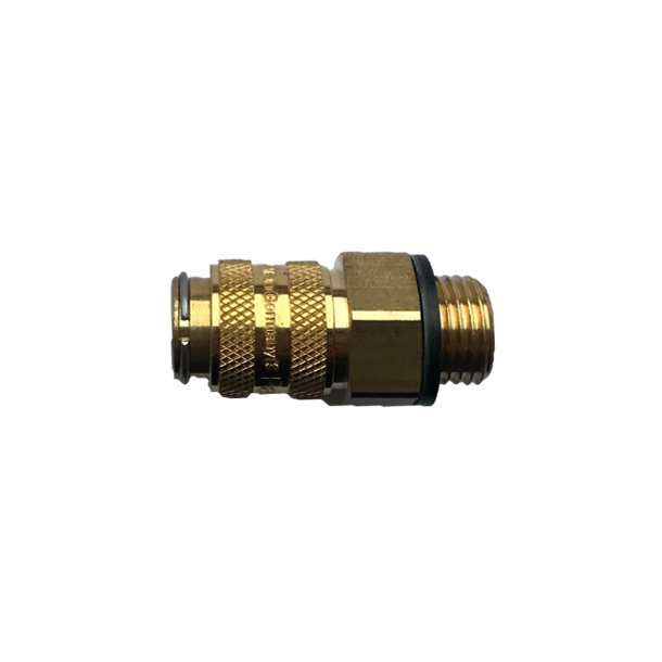 Stor kobling med udvendigt gevind 1/8"