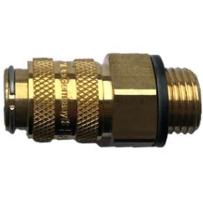 Stor kobling med udvendigt gevind 1/4