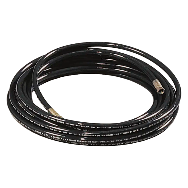 Hjtryksmaterialeslange 10 m - 700 bar 1/4" med 1/4" hunkoblinger