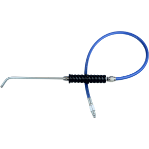 Krumnb 270x8 mm p roterende forlngerhndtag med dyse 45 - 1 m